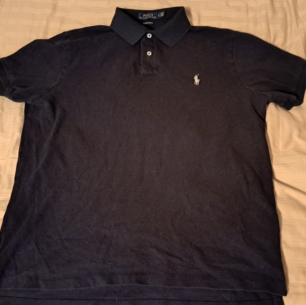 Polo ralph lauren black polo